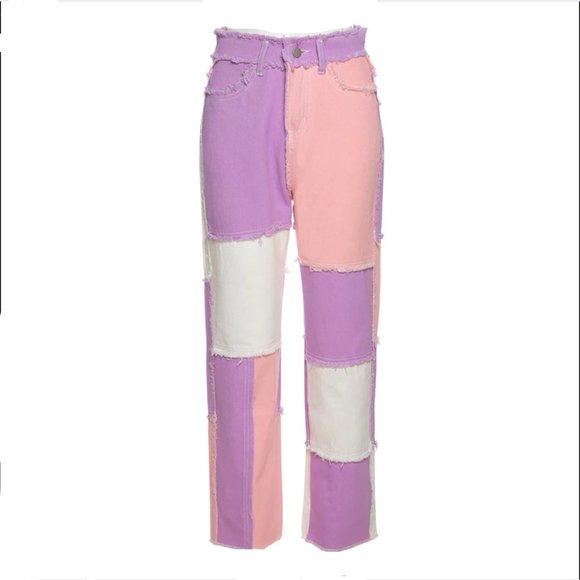 patchwork pants - Picture 3 of 3